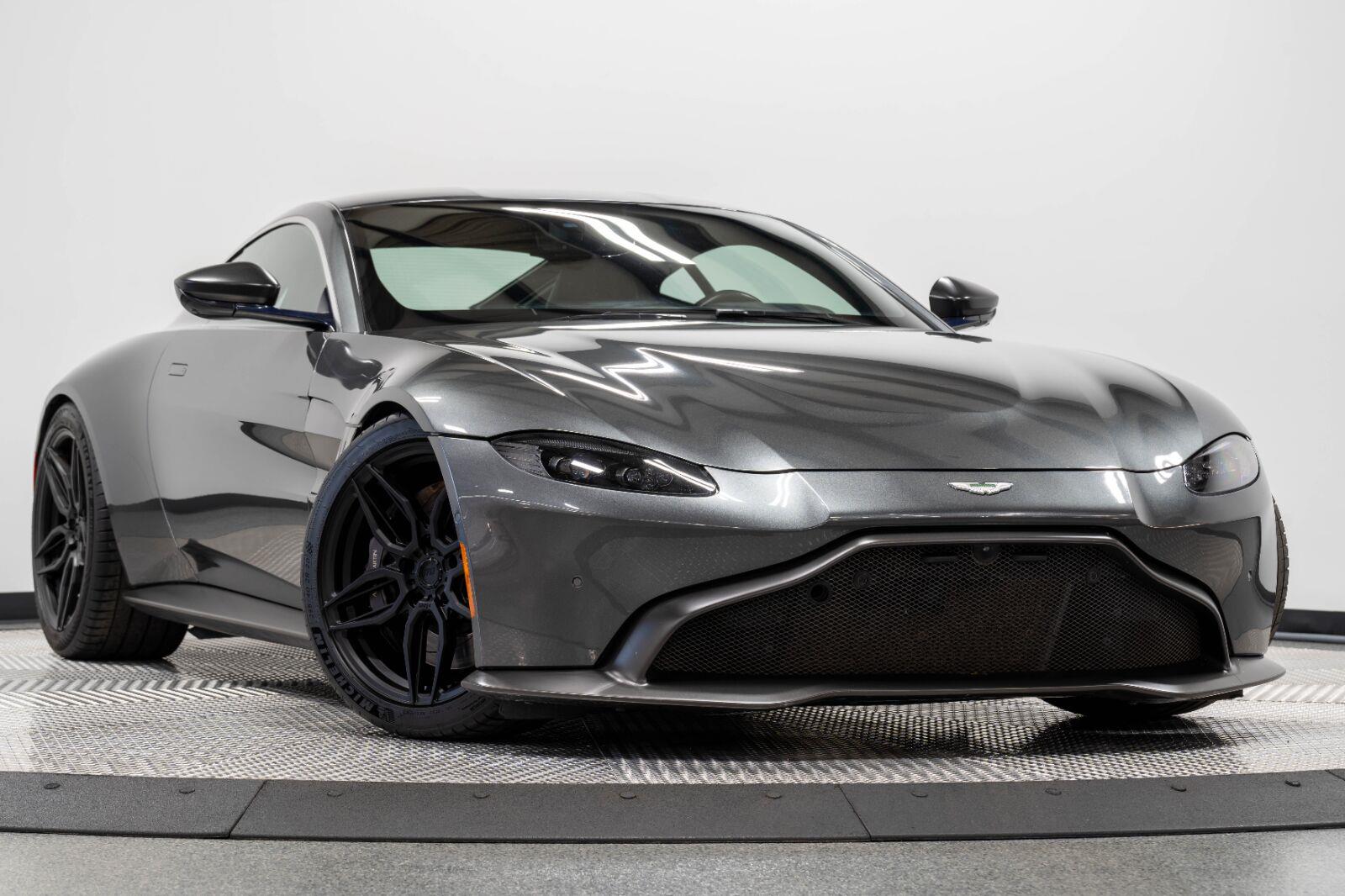 Xenon Gray 2020 Aston Martin Vantage Coupe Rear-Wheel Drive Automatic