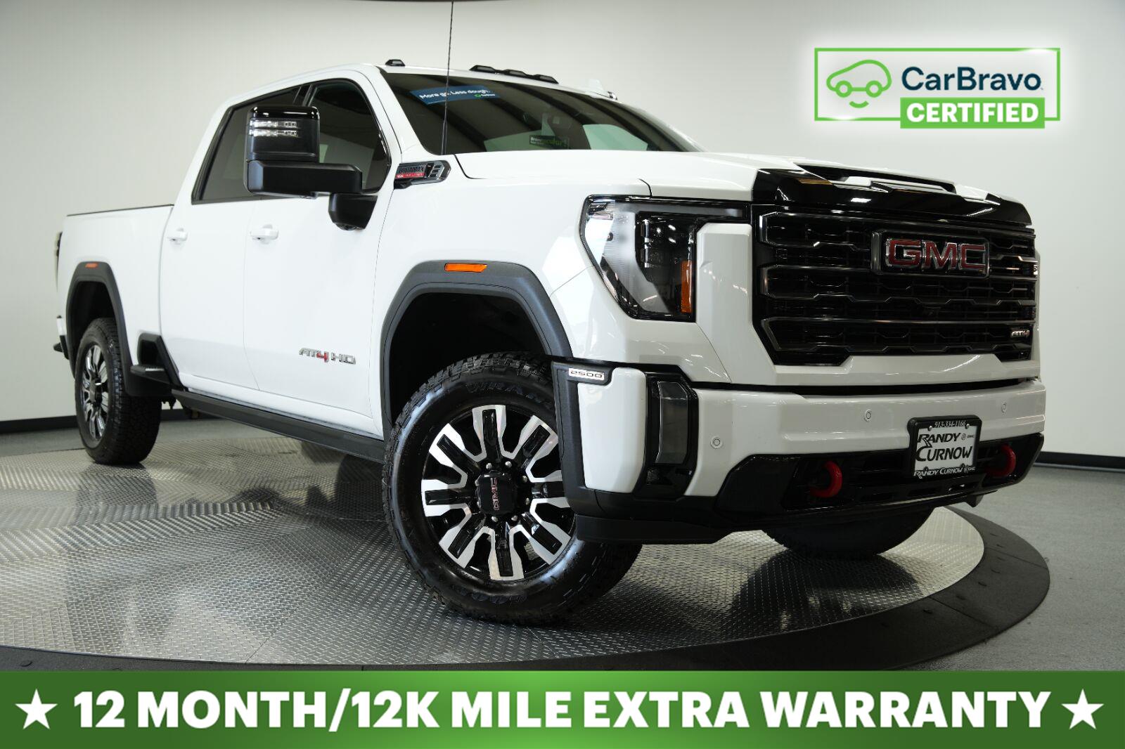 Summit White 2024 GMC Sierra 2500HD Pickup Truck Four-Wheel Drive Automatic