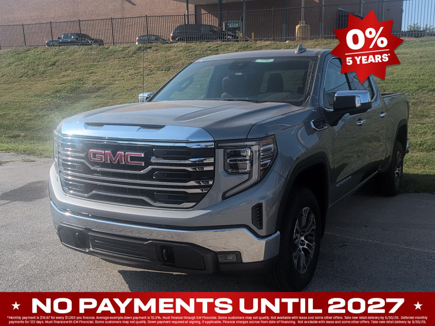 Sterling Metallic 2026 GMC Sierra 1500 Pickup Truck Four-Wheel Drive Automatic