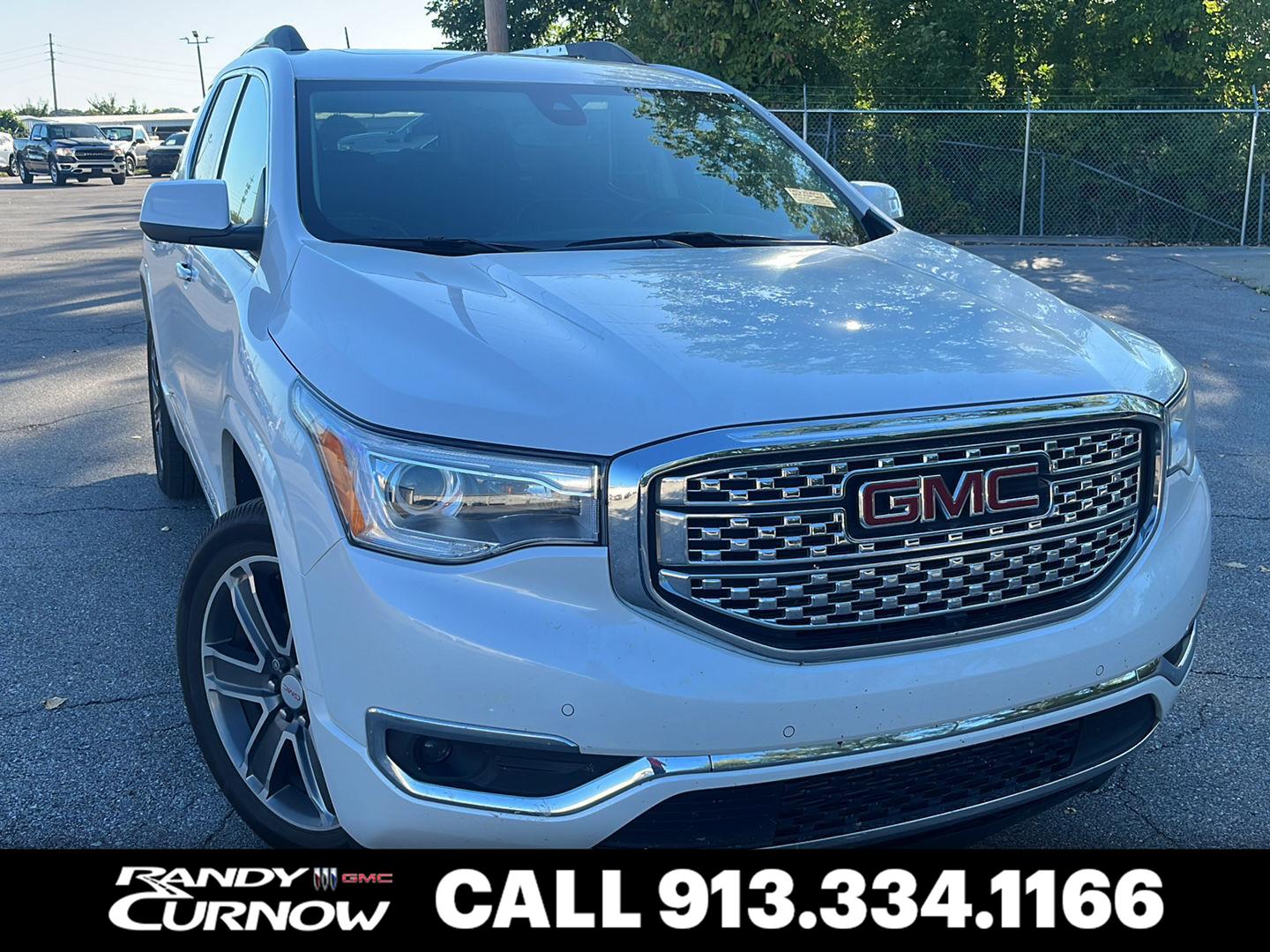 White Frost Tricoat 2017 GMC Acadia SUV / Crossover Four-Wheel Drive 6-Speed Automatic