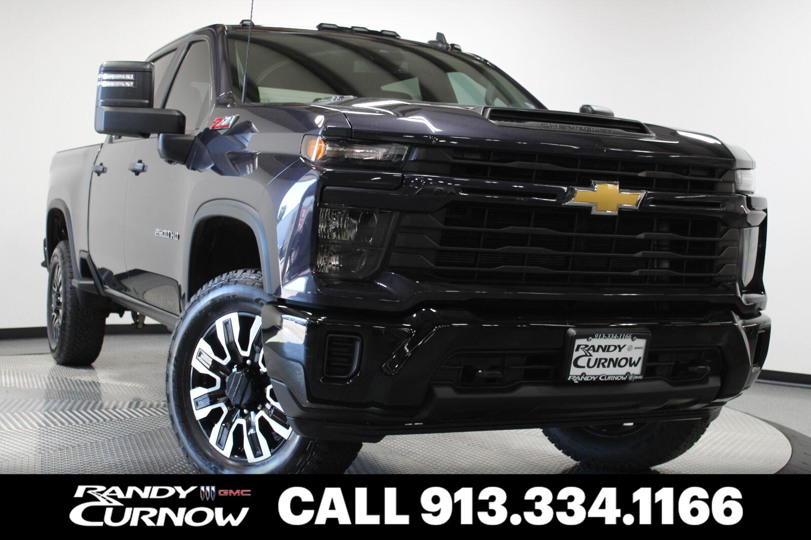 Dark Ash Metallic 2024 Chevrolet Silverado 2500HD Pickup Truck Four-Wheel Drive Automatic