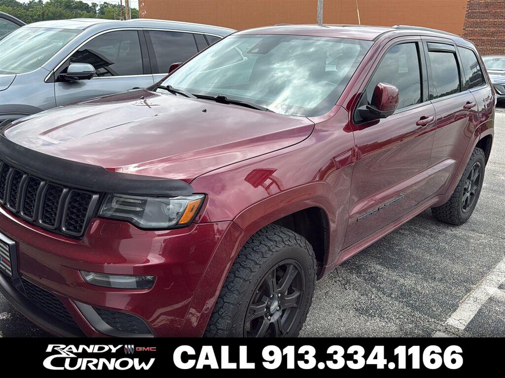 Velvet Red Pearlcoat 2018 Jeep Grand Cherokee SUV / Crossover Four-Wheel Drive 8-Speed Automatic