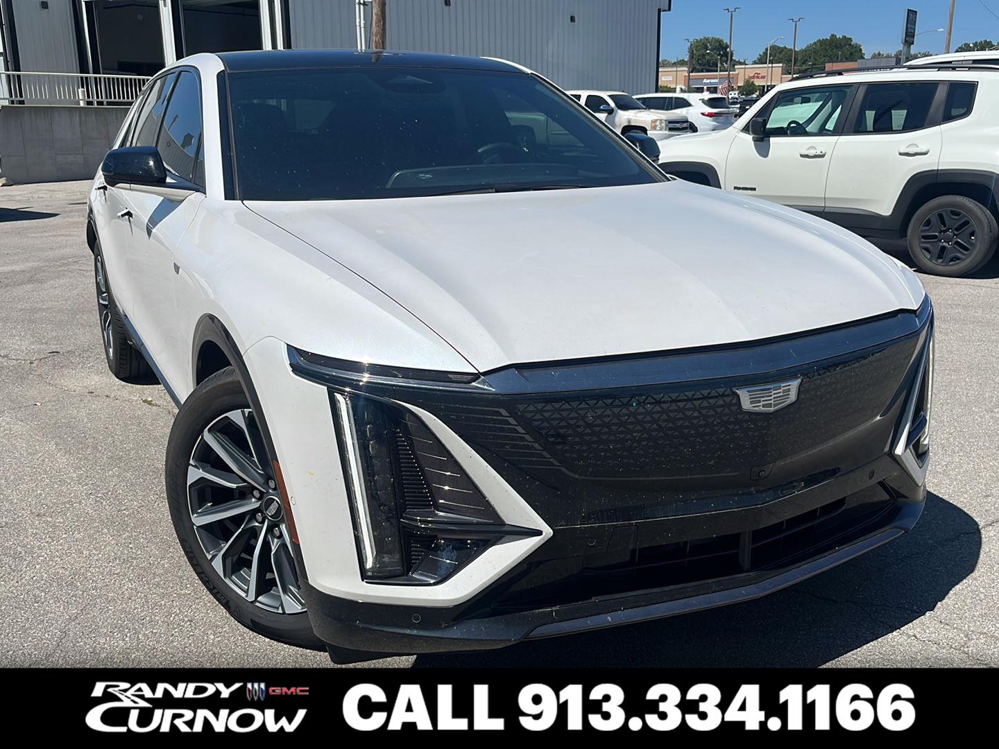 Crystal White Tricoat 2024 Cadillac LYRIQ SUV / Crossover All-Wheel Drive Automatic