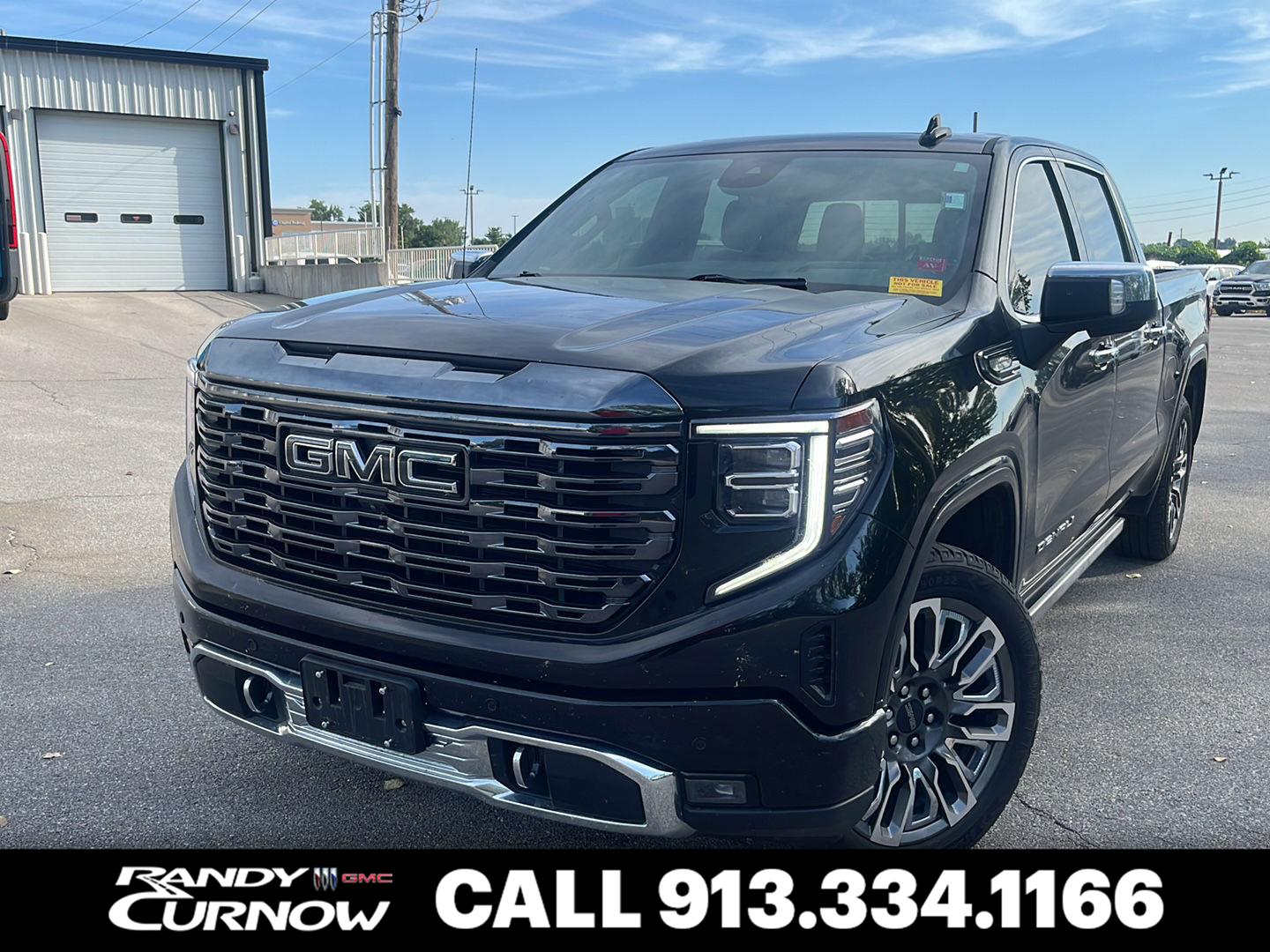 Onyx Black 2023 GMC Sierra 1500 Pickup Truck Four-Wheel Drive Automatic