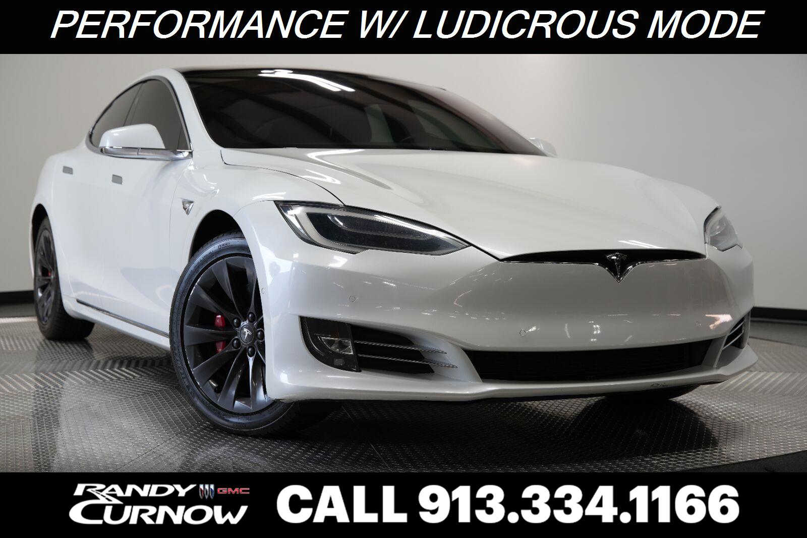 White 2019 Tesla Model S Sedan All-Wheel Drive