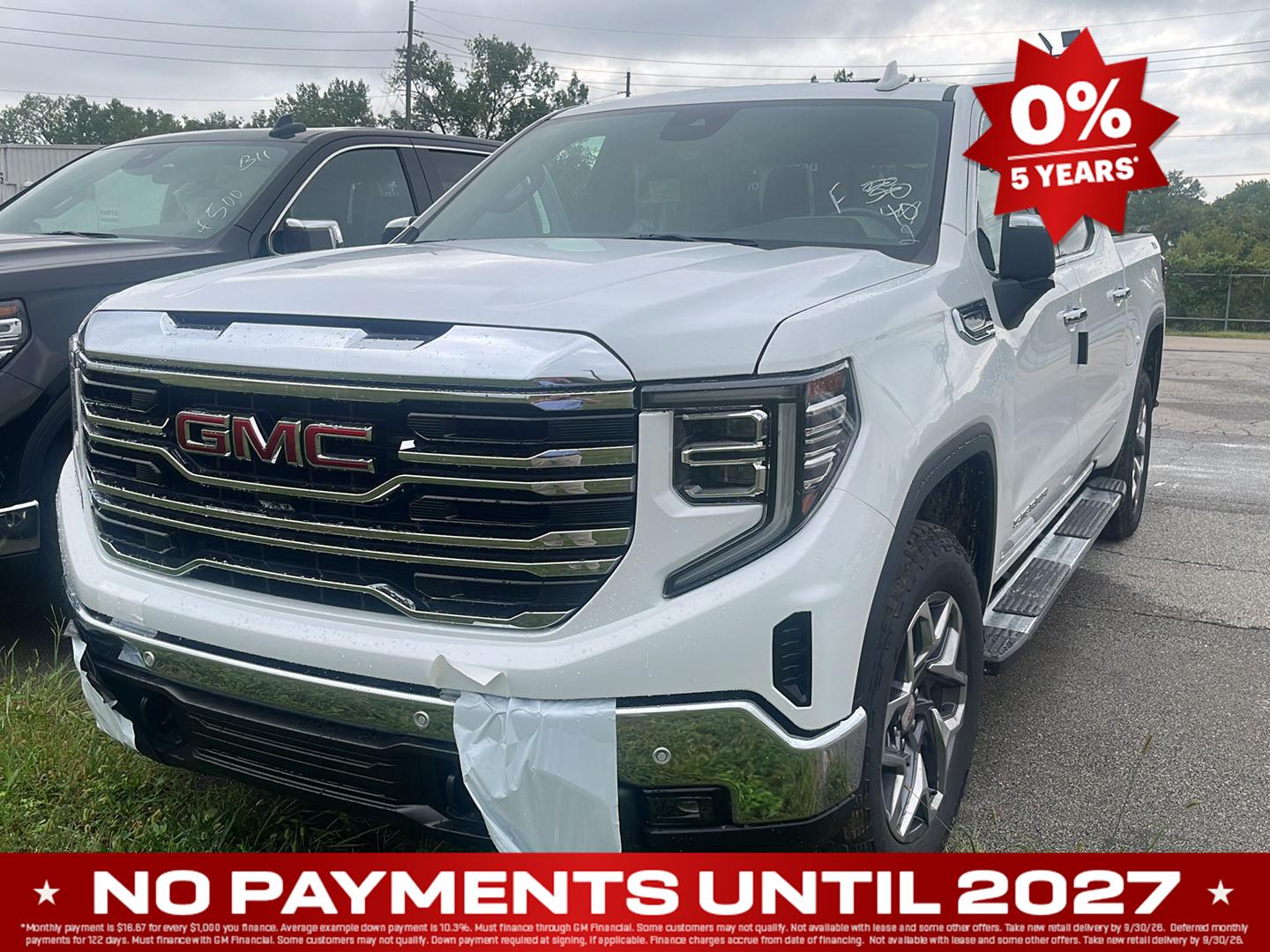 Summit White 2026 GMC Sierra 1500 Pickup Truck Four-Wheel Drive Automatic