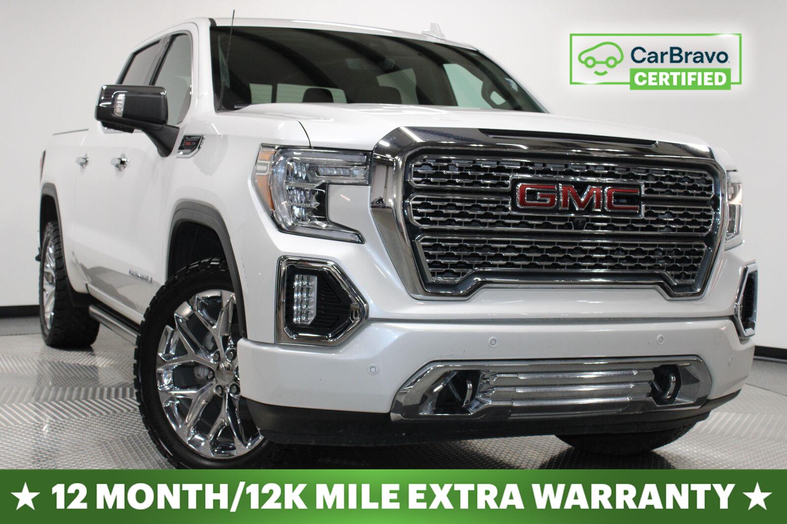 White Frost Tricoat 2020 GMC Sierra 1500 Pickup Truck Four-Wheel Drive Automatic