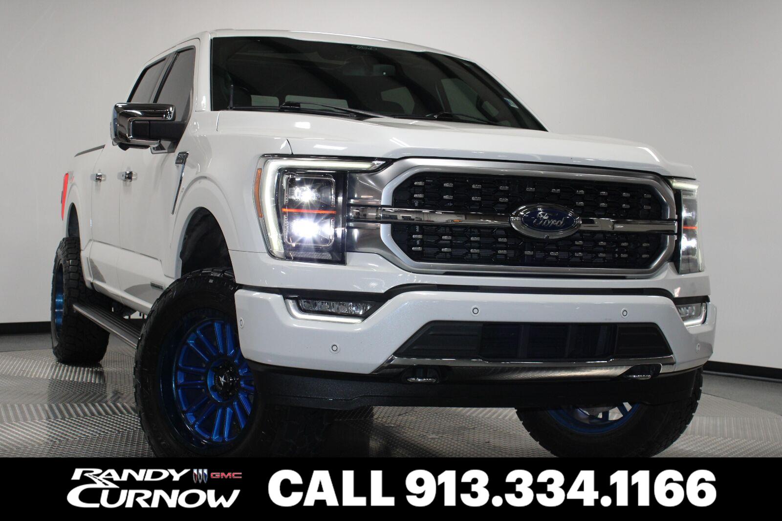 Star White Metallic Tri-Coat 2021 Ford F-150 Pickup Truck Four-Wheel Drive Automatic
