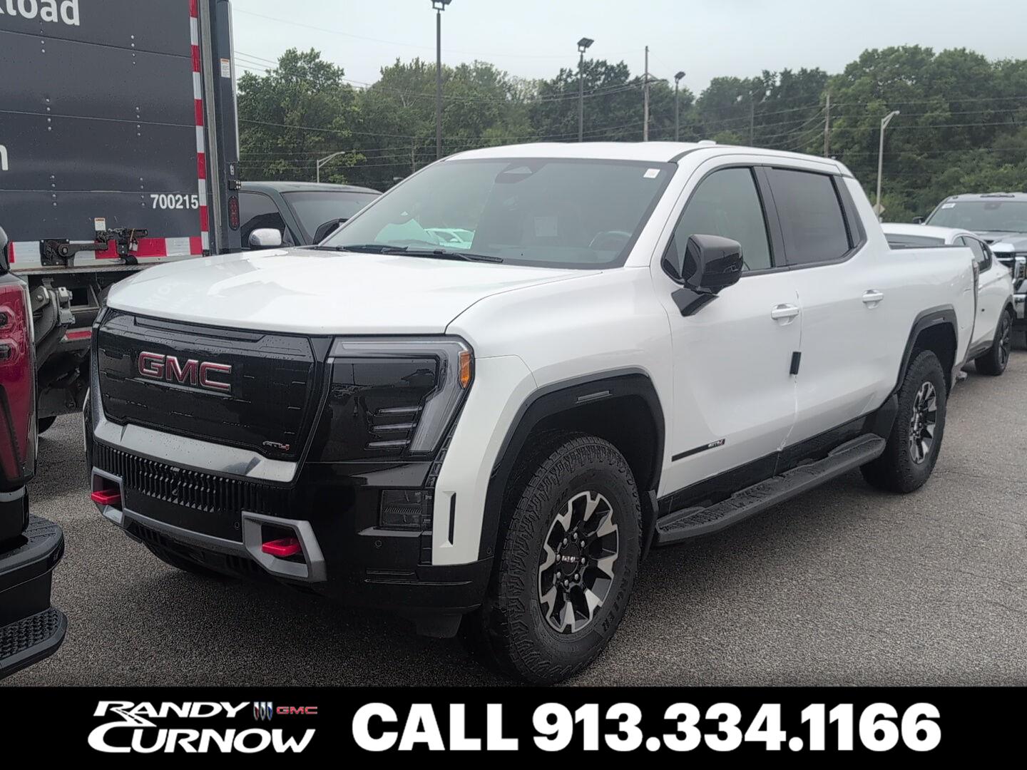Summit White 2026 GMC Sierra EV Pickup Truck All-Wheel Drive Automatic