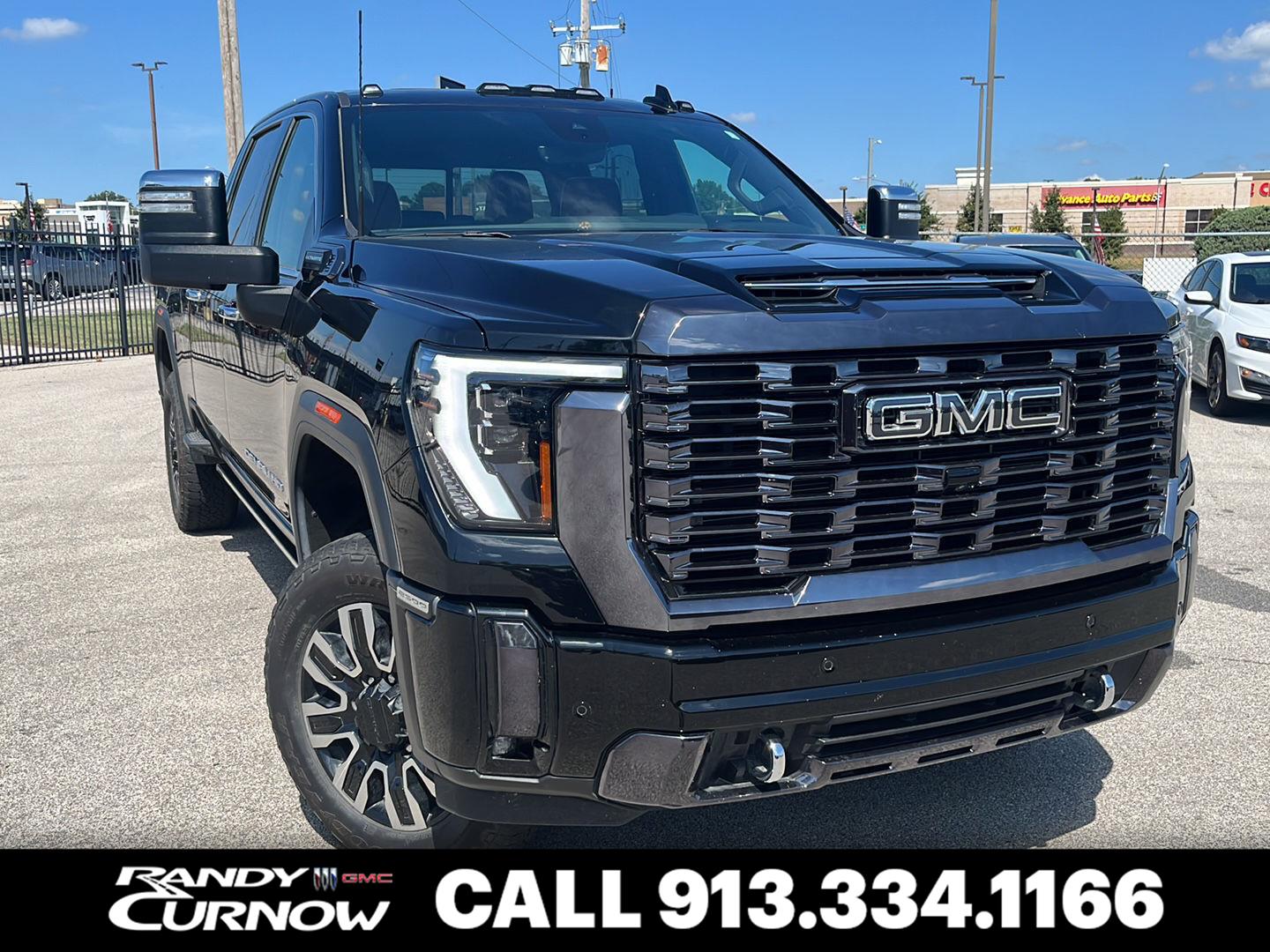 Onyx Black 2024 GMC Sierra 2500HD Pickup Truck Four-Wheel Drive Automatic