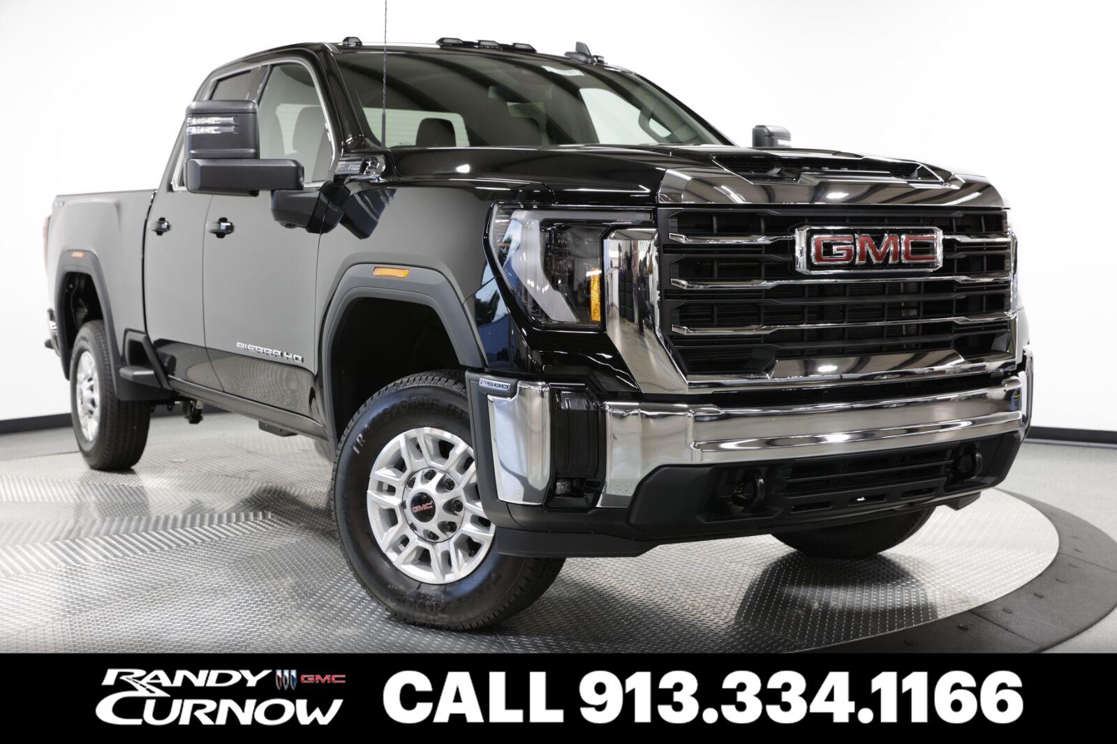 Onyx Black 2026 GMC Sierra 2500HD Pickup Truck Four-Wheel Drive Automatic