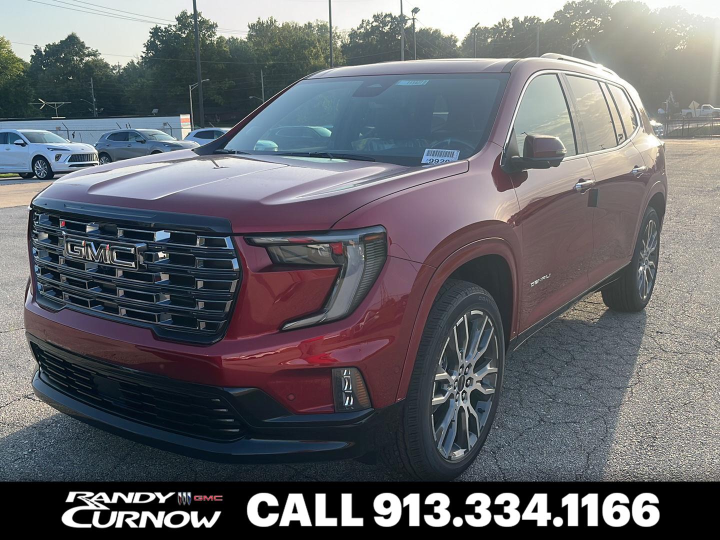Volcanic Red Tintcoat 2027 GMC Acadia SUV / Crossover Four-Wheel Drive 8-Speed Automatic