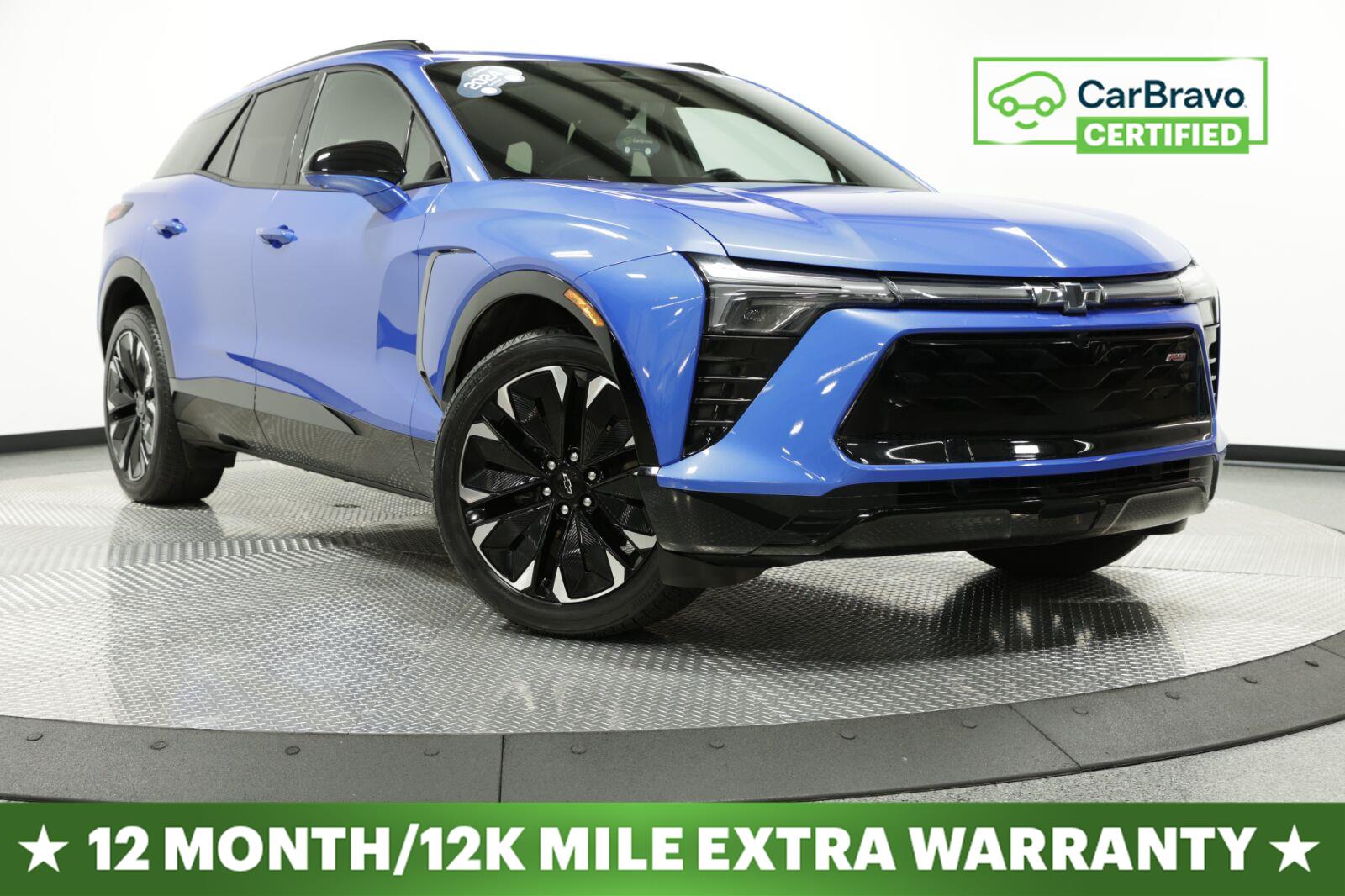 Riptide Blue Metallic 2024 Chevrolet Blazer EV SUV / Crossover All-Wheel Drive Automatic