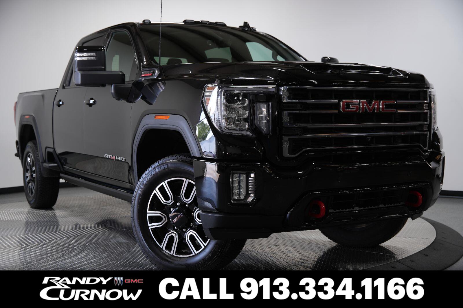 Black (Ebony Twilight Metallic) 2023 GMC Sierra 3500HD Pickup Truck Four-Wheel Drive Automatic