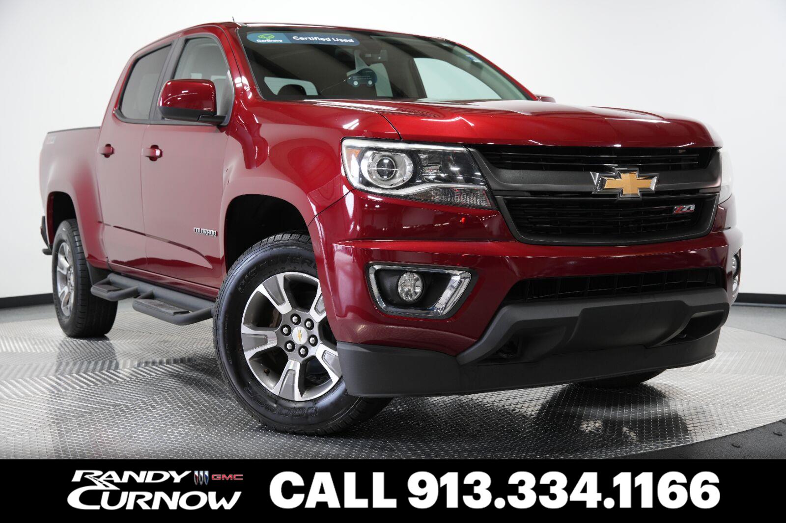 Black 2020 Chevrolet Colorado Pickup Truck Four-Wheel Drive 8-Speed Automatic