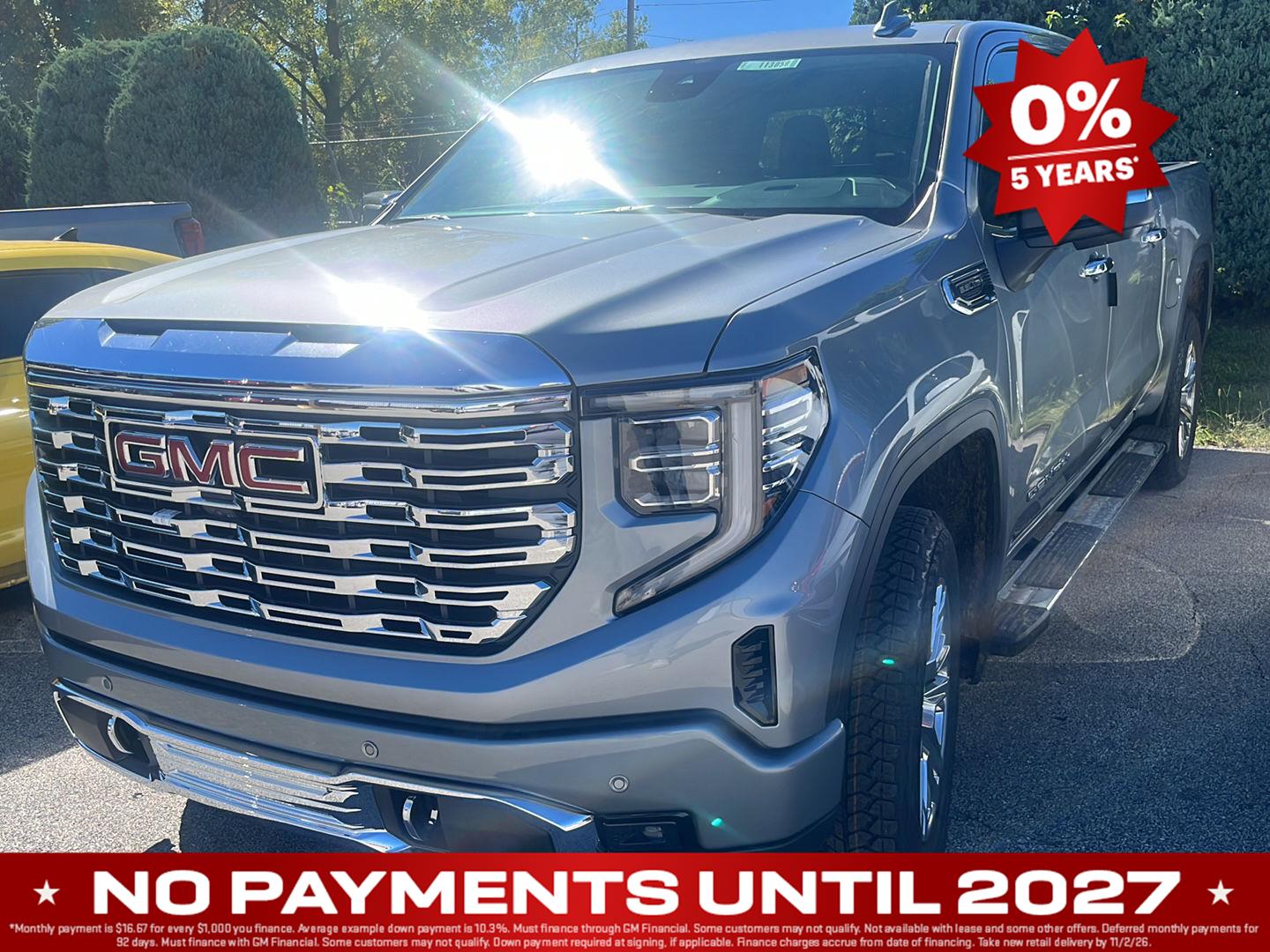 Sterling Metallic 2026 GMC Sierra 1500 Pickup Truck Four-Wheel Drive Automatic