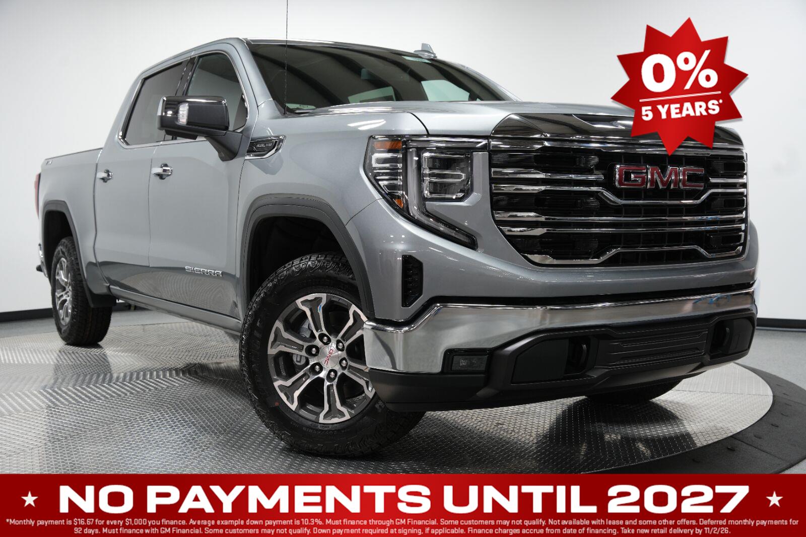 Sterling Metallic 2026 GMC Sierra 1500 Pickup Truck Four-Wheel Drive Automatic