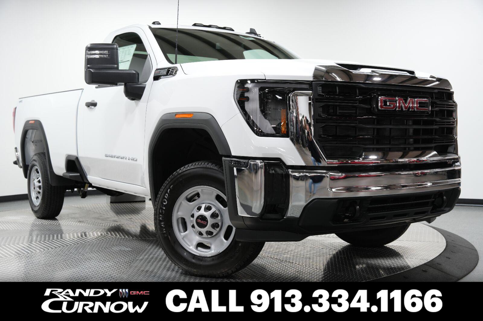 Summit White 2026 GMC Sierra 2500HD Pickup Truck Four-Wheel Drive Automatic