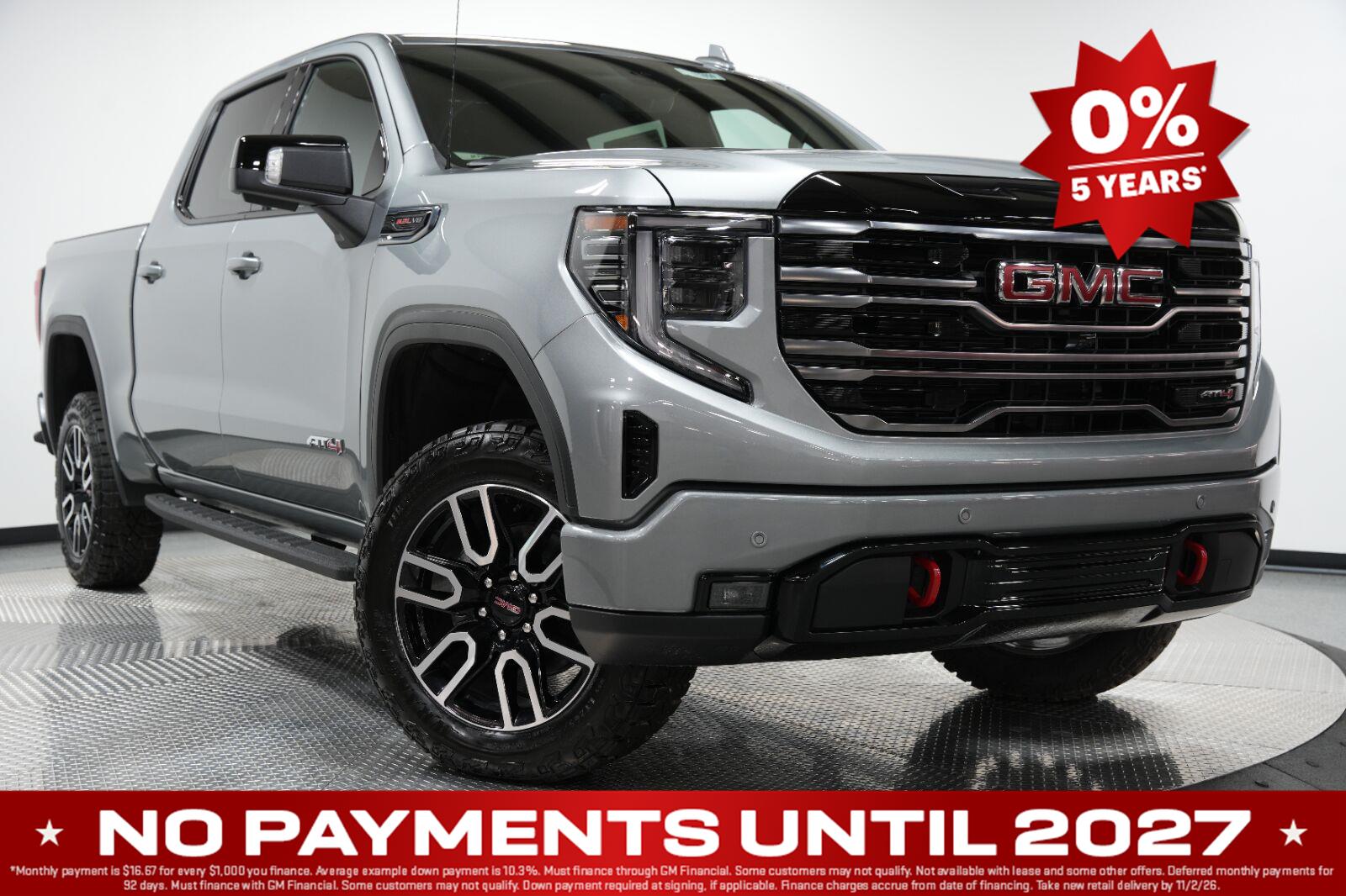 Sterling Metallic 2026 GMC Sierra 1500 Pickup Truck Four-Wheel Drive Automatic