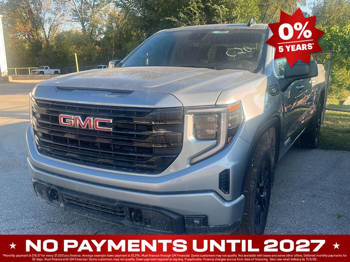 Sterling Metallic 2026 GMC Sierra 1500 Pickup Truck Four-Wheel Drive Automatic