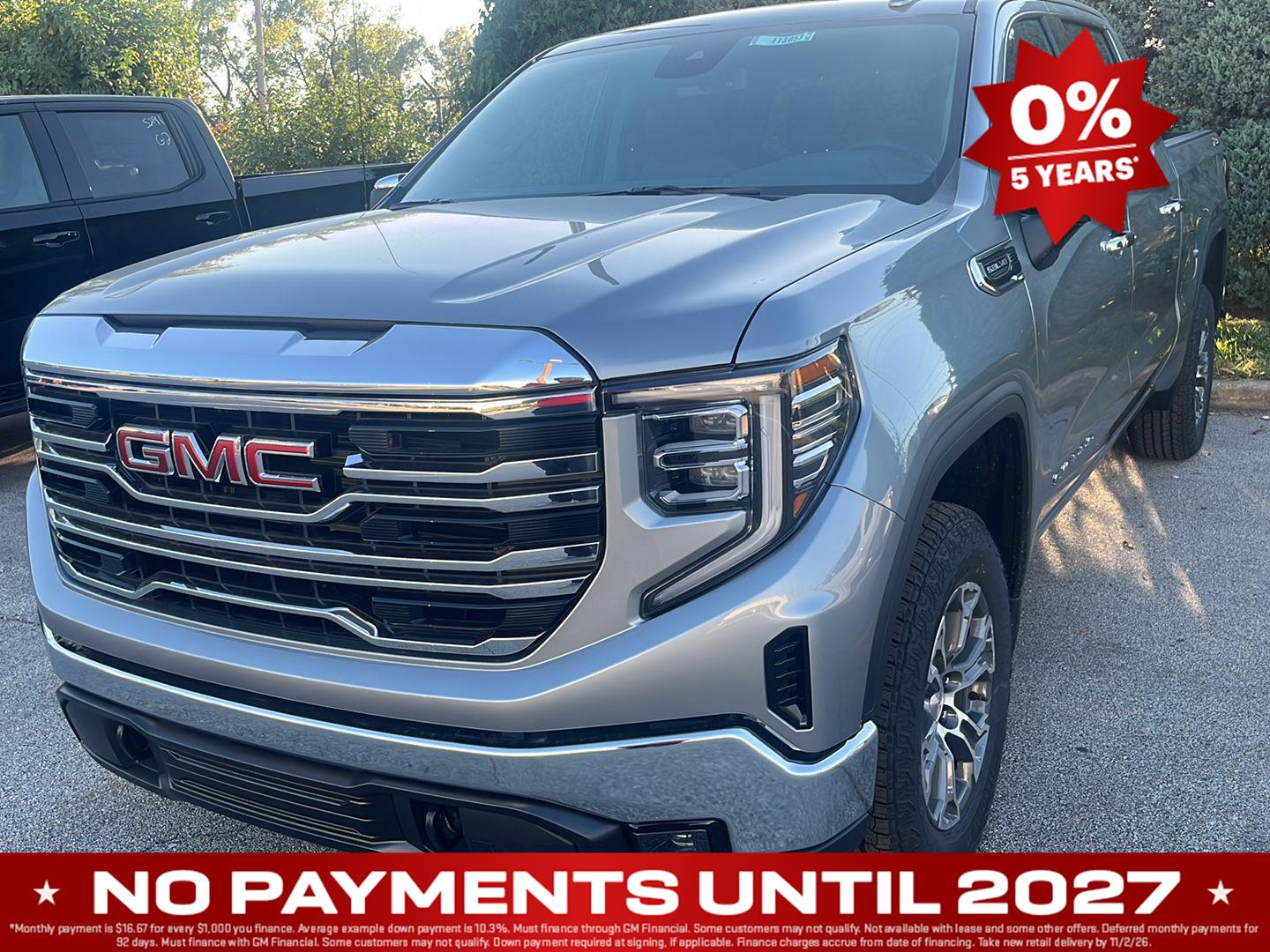 Sterling Metallic 2026 GMC Sierra 1500 Pickup Truck Four-Wheel Drive Automatic