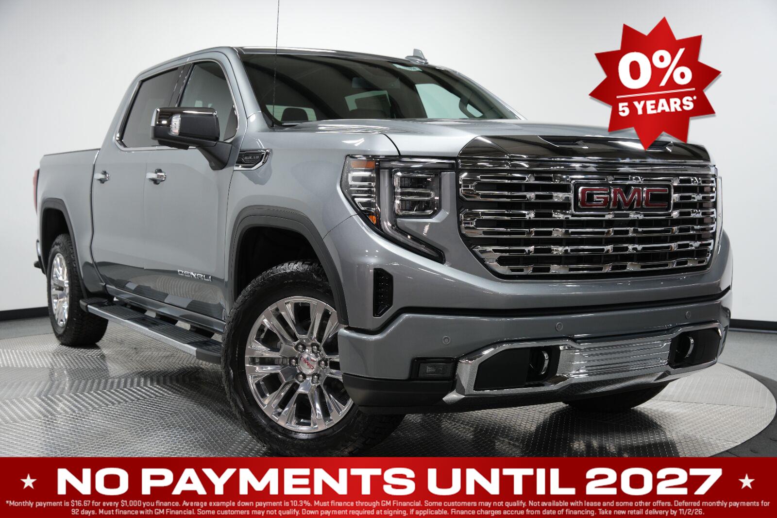 Sterling Metallic 2026 GMC Sierra 1500 Pickup Truck Four-Wheel Drive Automatic