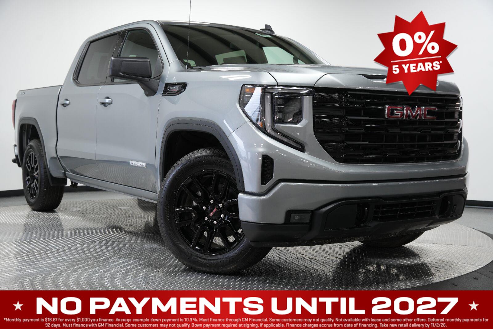 Sterling Metallic 2026 GMC Sierra 1500 Pickup Truck Four-Wheel Drive Automatic
