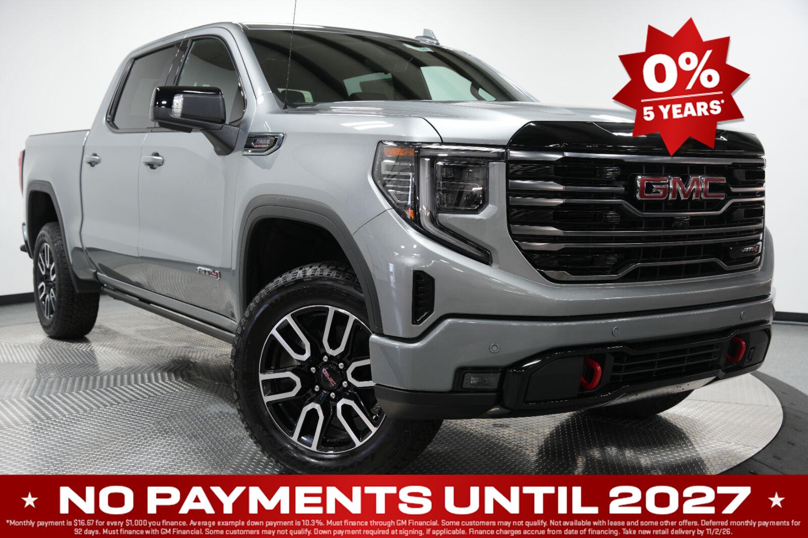 Sterling Metallic 2026 GMC Sierra 1500 Pickup Truck Four-Wheel Drive Automatic