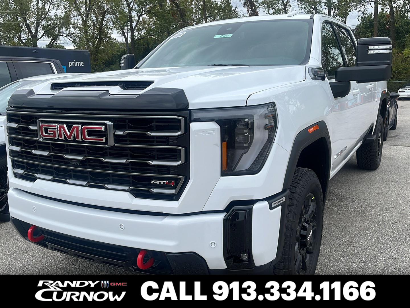 Summit White 2026 GMC Sierra 2500HD Pickup Truck Four-Wheel Drive Automatic