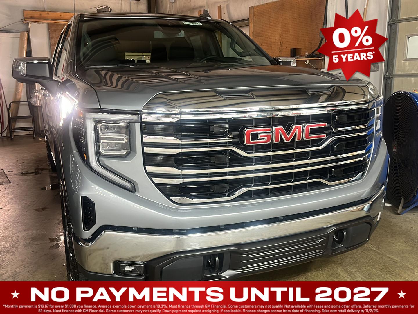 Sterling Metallic 2026 GMC Sierra 1500 Pickup Truck Four-Wheel Drive Automatic