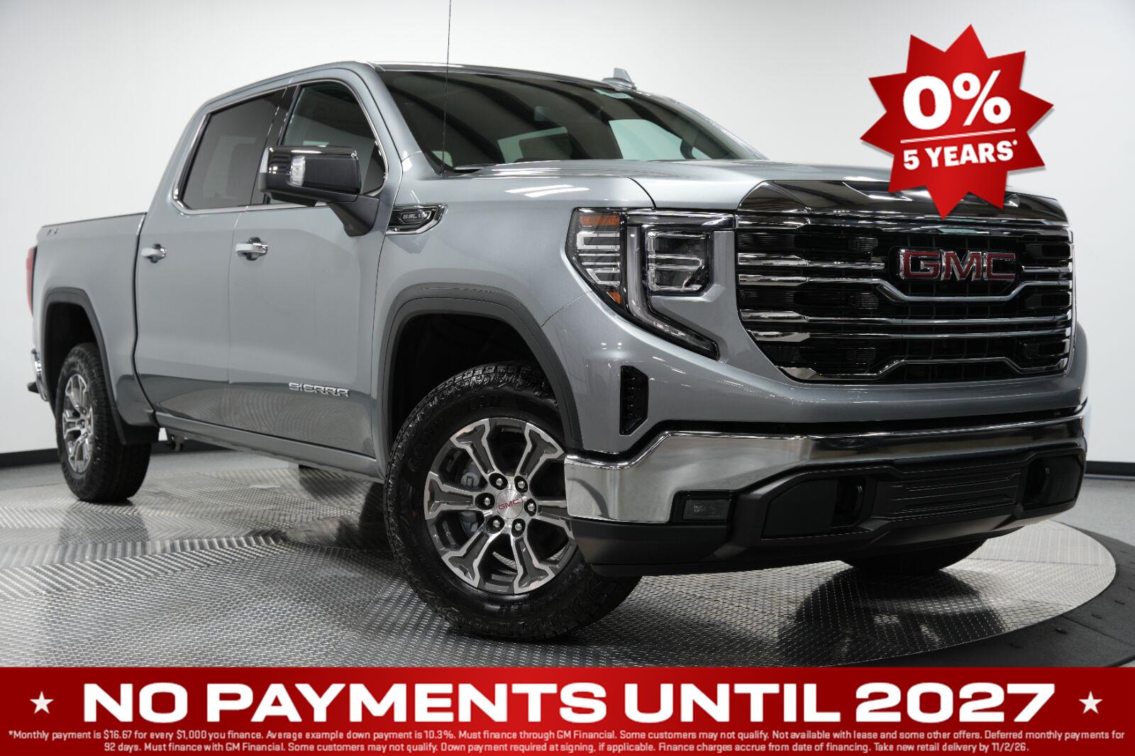 Sterling Metallic 2026 GMC Sierra 1500 Pickup Truck Four-Wheel Drive Automatic