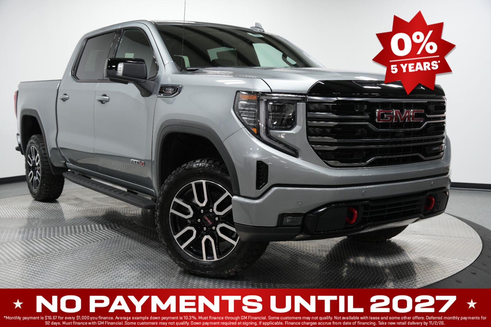Sterling Metallic 2026 GMC Sierra 1500 Pickup Truck Four-Wheel Drive Automatic