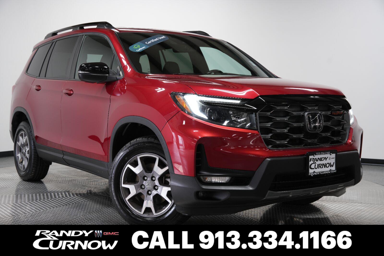 Radiant Red Metallic II 2022 Honda Passport SUV / Crossover All-Wheel Drive Automatic