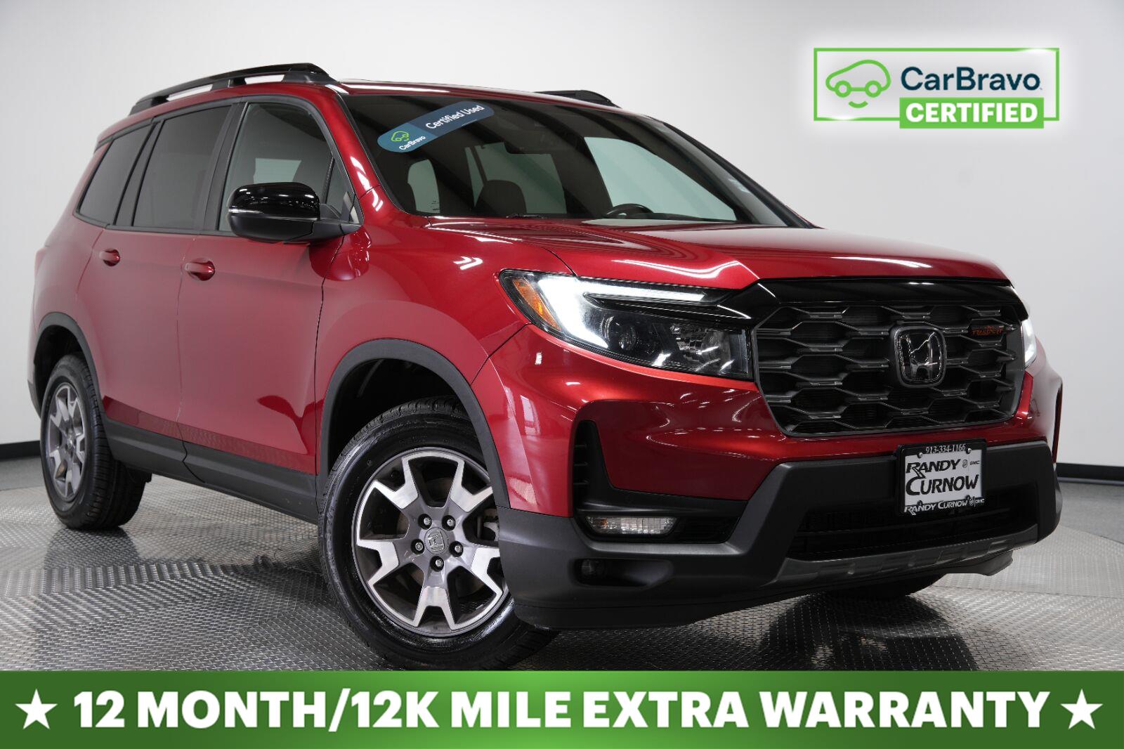 Radiant Red Metallic II 2022 Honda Passport SUV / Crossover All-Wheel Drive Automatic