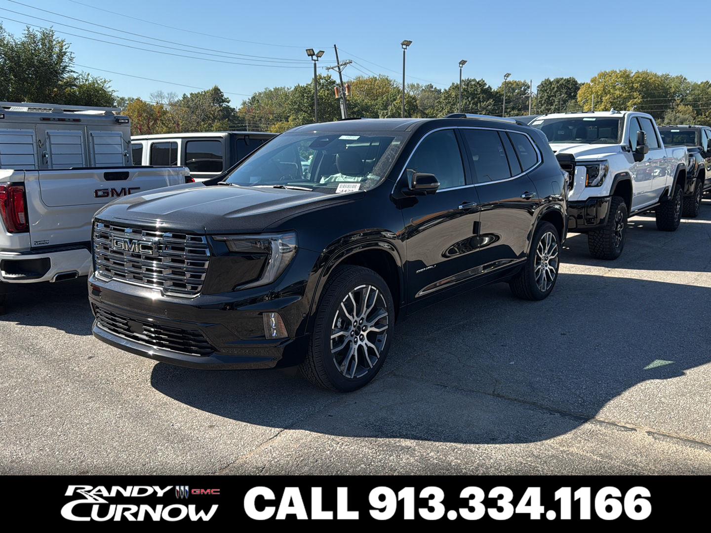Black (GB8 EBONY TWILIGHT METALLIC) 2027 GMC Acadia SUV / Crossover Four-Wheel Drive 8-Speed Automatic