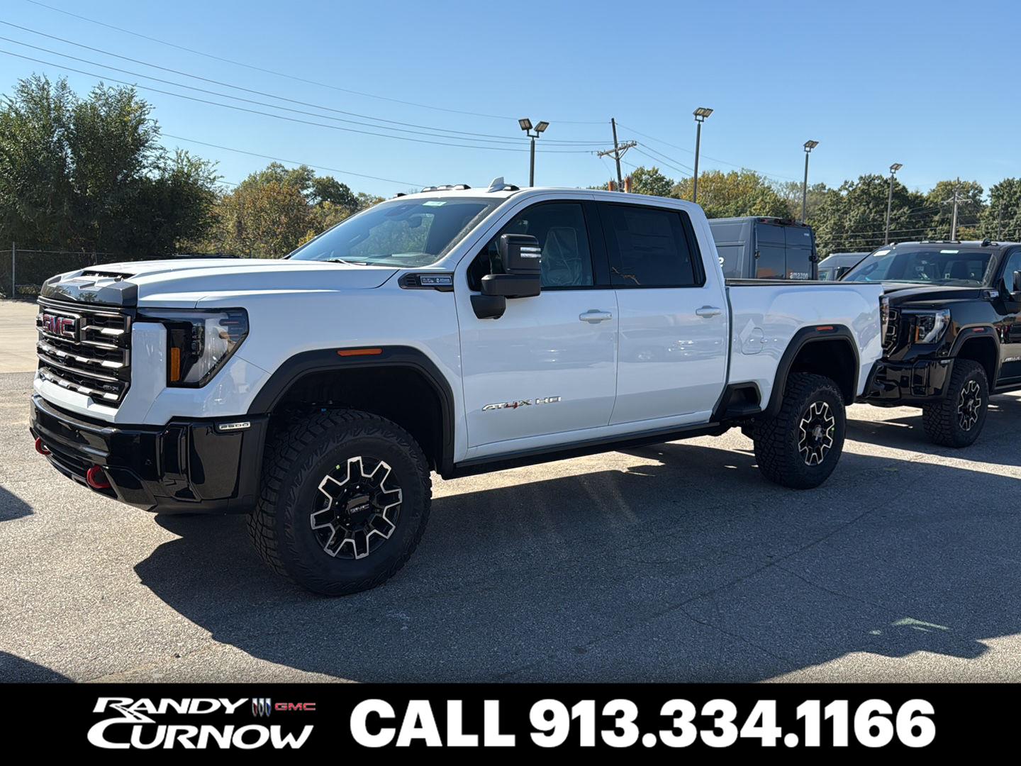 Summit White 2026 GMC Sierra 2500HD Pickup Truck Four-Wheel Drive Automatic