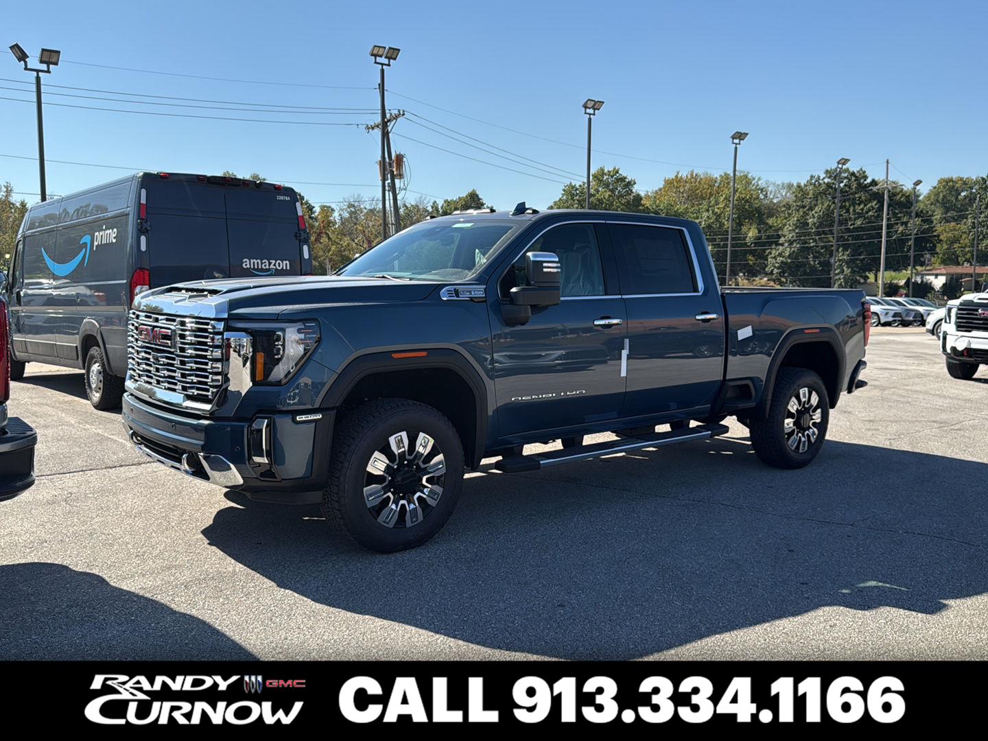 Downpour Metallic 2026 GMC Sierra 2500HD Pickup Truck Four-Wheel Drive Automatic