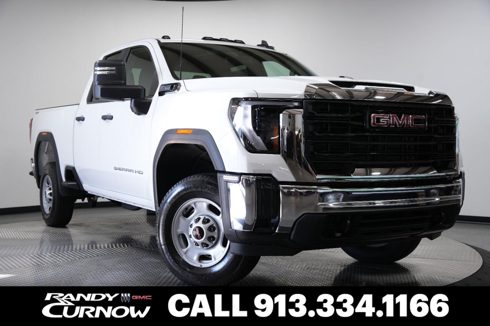 Summit White 2026 GMC Sierra 2500HD Pickup Truck Four-Wheel Drive Automatic