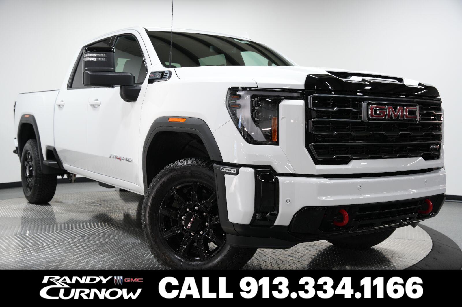 Summit White 2026 GMC Sierra 2500HD Pickup Truck Four-Wheel Drive Automatic