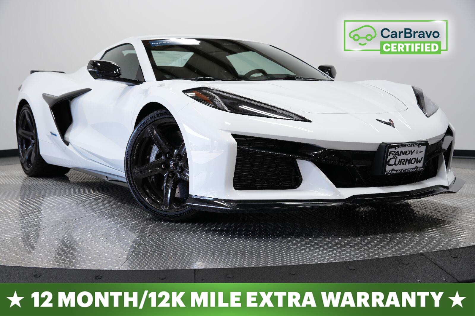 Arctic White 2025 Chevrolet Corvette E-Ray Convertible All-Wheel Drive 8-Speed Dual Clutch