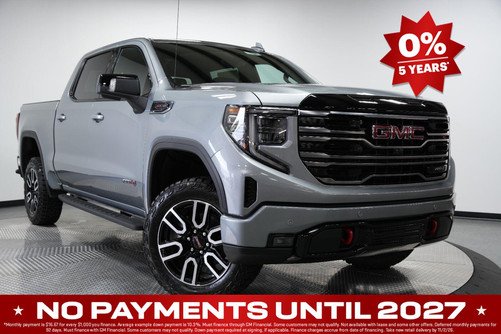 Sterling Metallic 2026 GMC Sierra 1500 Pickup Truck Four-Wheel Drive Automatic