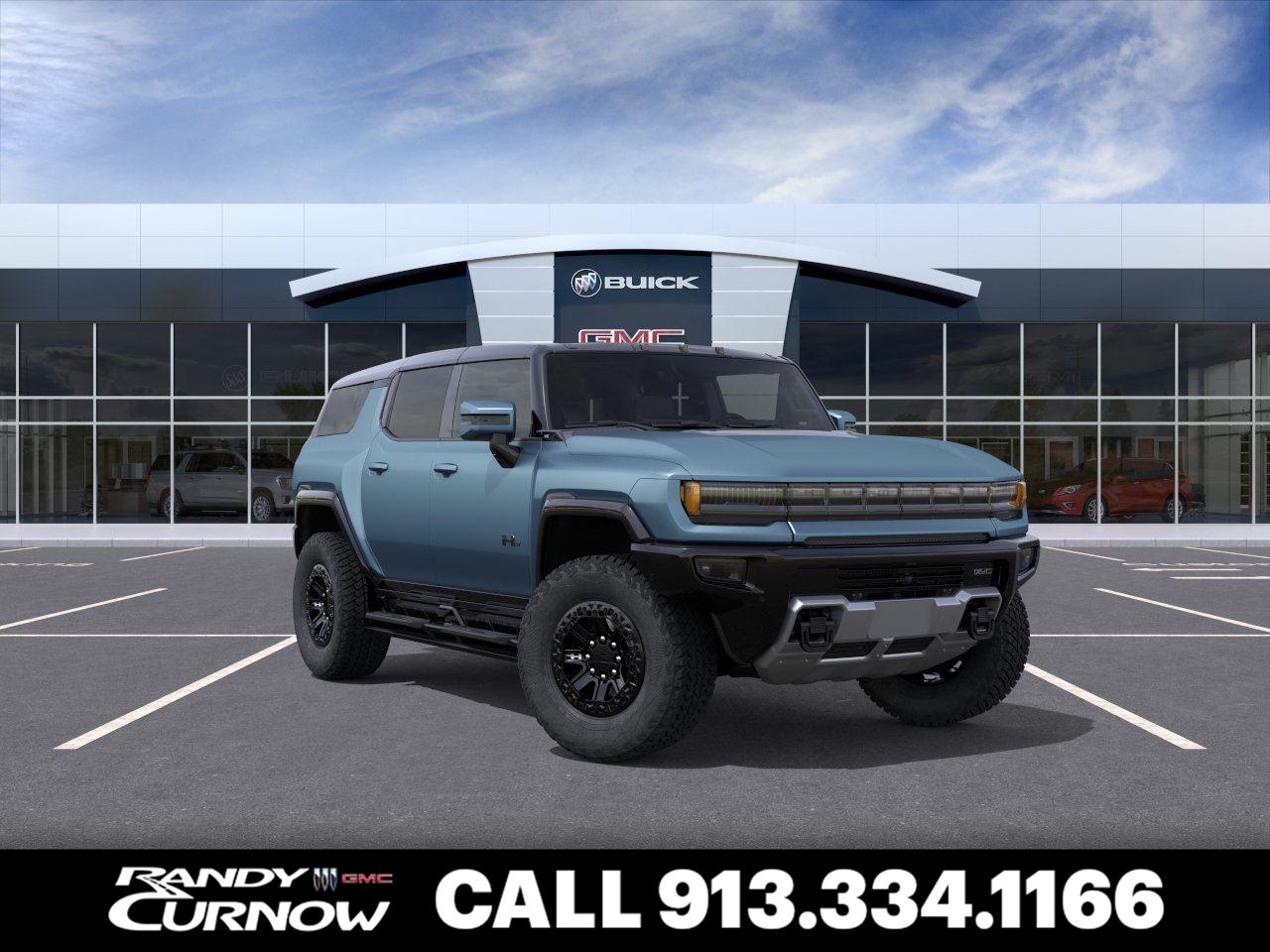 Neptune Blue Matte 2024 GMC Hummer EV SUV 3X AWD SUV / Crossover All-Wheel Drive Automatic