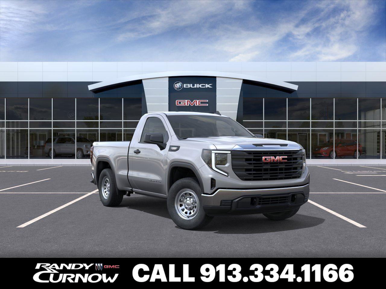Sterling Metallic 2026 GMC Sierra 1500 Pro Regular Cab 4WD Pickup Truck Four-Wheel Drive 8-Speed Automatic