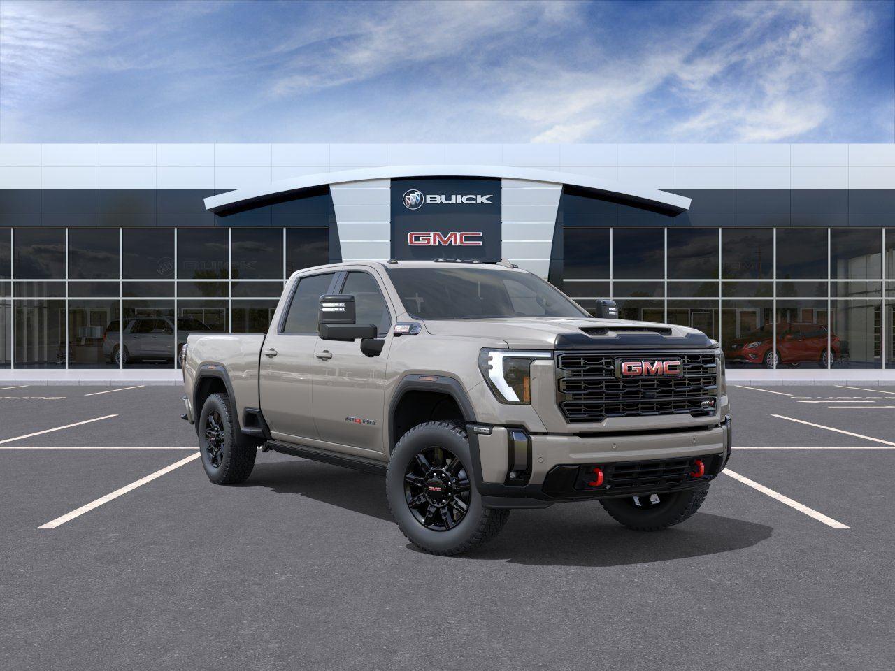 Coastal Dune 2026 GMC Sierra 2500HD AT4 Crew Cab 4WD Pickup Truck Four-Wheel Drive Automatic