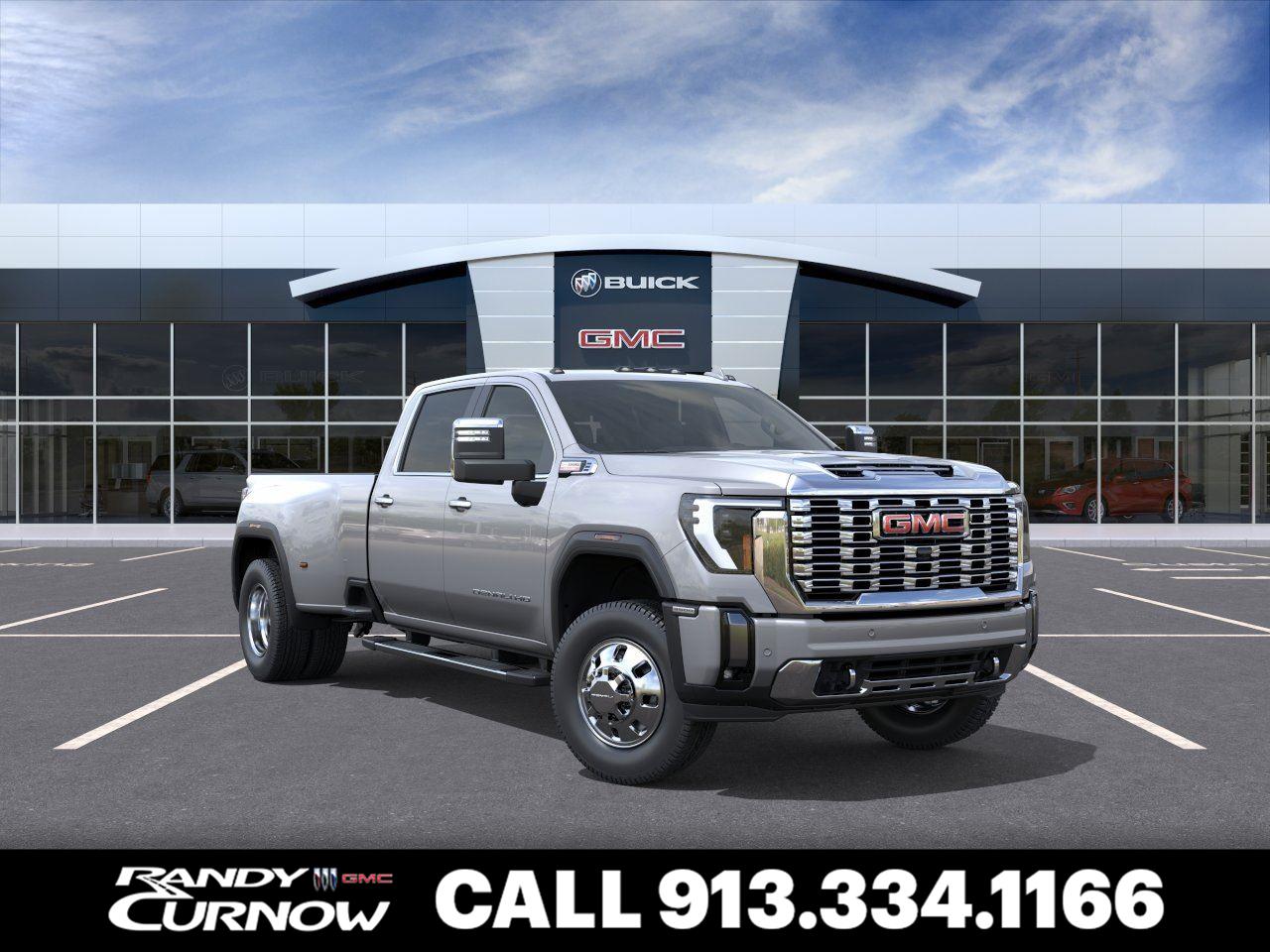 Sterling Metallic 2026 GMC Sierra 3500HD Denali Crew Cab 4WD Pickup Truck Four-Wheel Drive Automatic