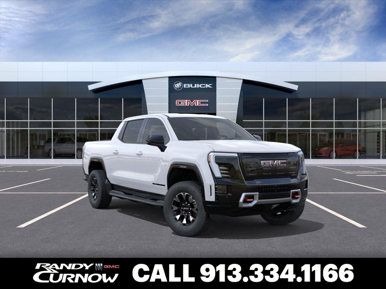 Summit White 2026 GMC Sierra EV Pickup Truck All-Wheel Drive Automatic
