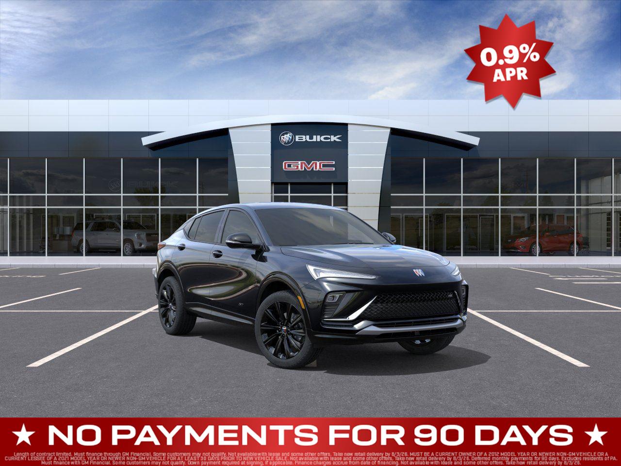 Black (GB0 EBONY TWILIGHT METALLIC) 2026 Buick Envista SUV / Crossover Front-Wheel Drive 6-Speed Automatic