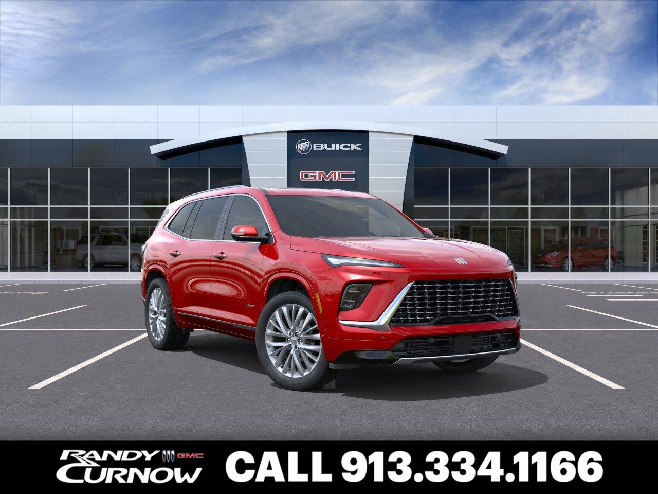 Cherry Red Tintcoat 2026 Buick Enclave SUV / Crossover Four-Wheel Drive 8-Speed Automatic