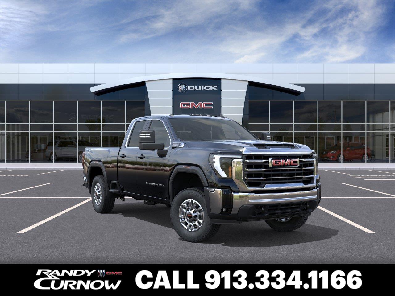 Onyx Black 2026 GMC Sierra 2500HD Pickup Truck Four-Wheel Drive Automatic