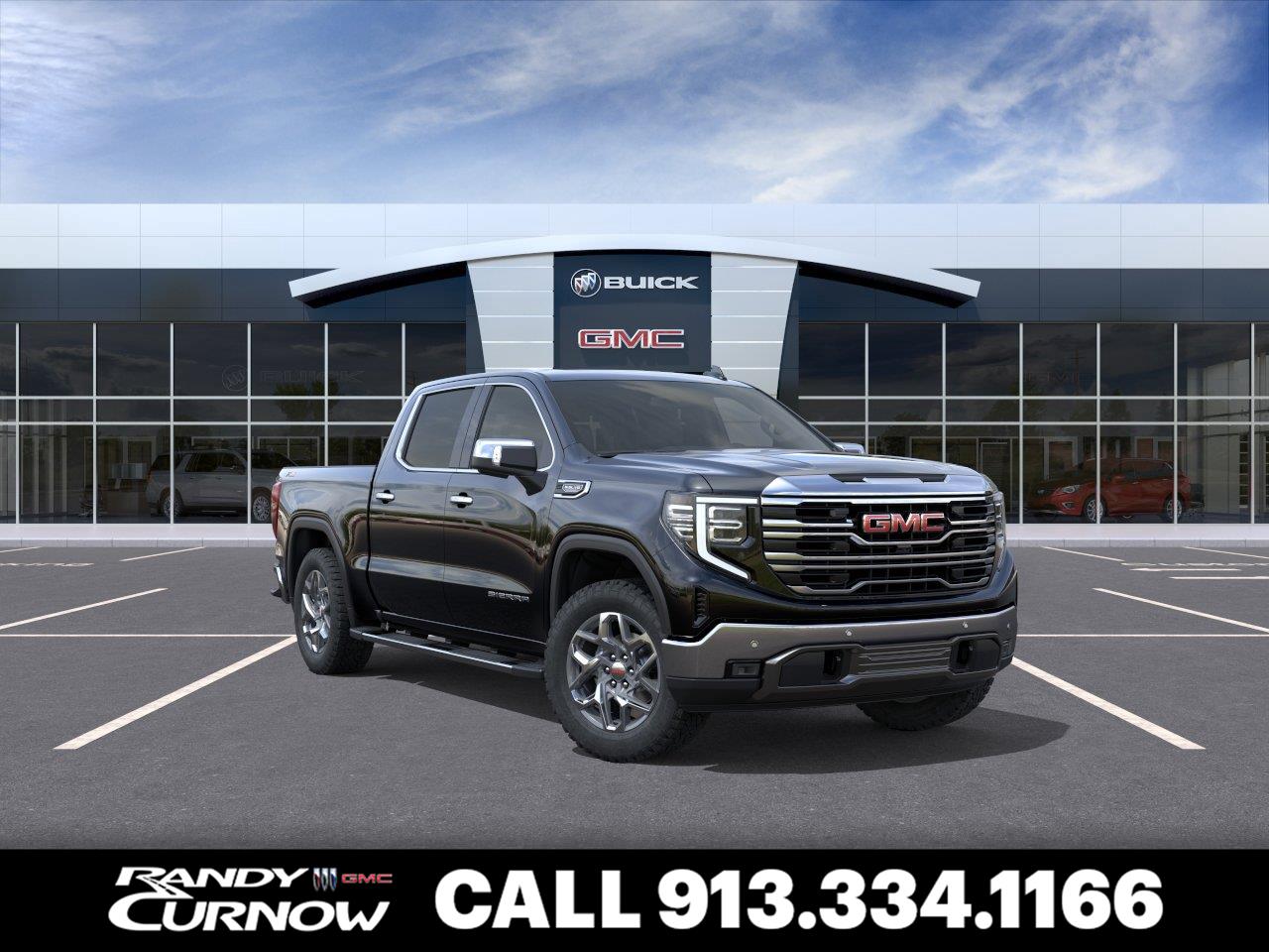 Onyx Black 2026 GMC Sierra 1500 Pickup Truck Four-Wheel Drive Automatic